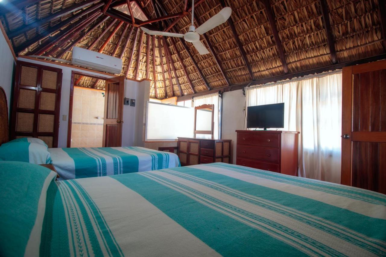 Hotel Bungalows Acuario 푸에르토 에스콘디도 외부 사진