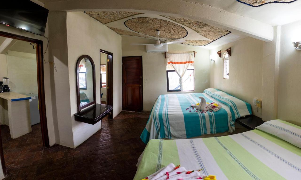 Hotel Bungalows Acuario 푸에르토 에스콘디도 외부 사진