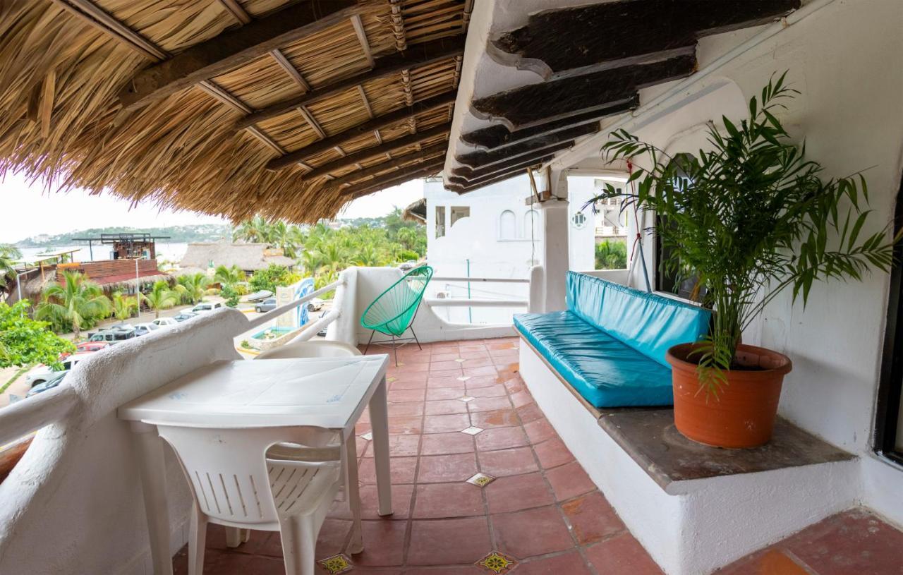 Hotel Bungalows Acuario 푸에르토 에스콘디도 외부 사진