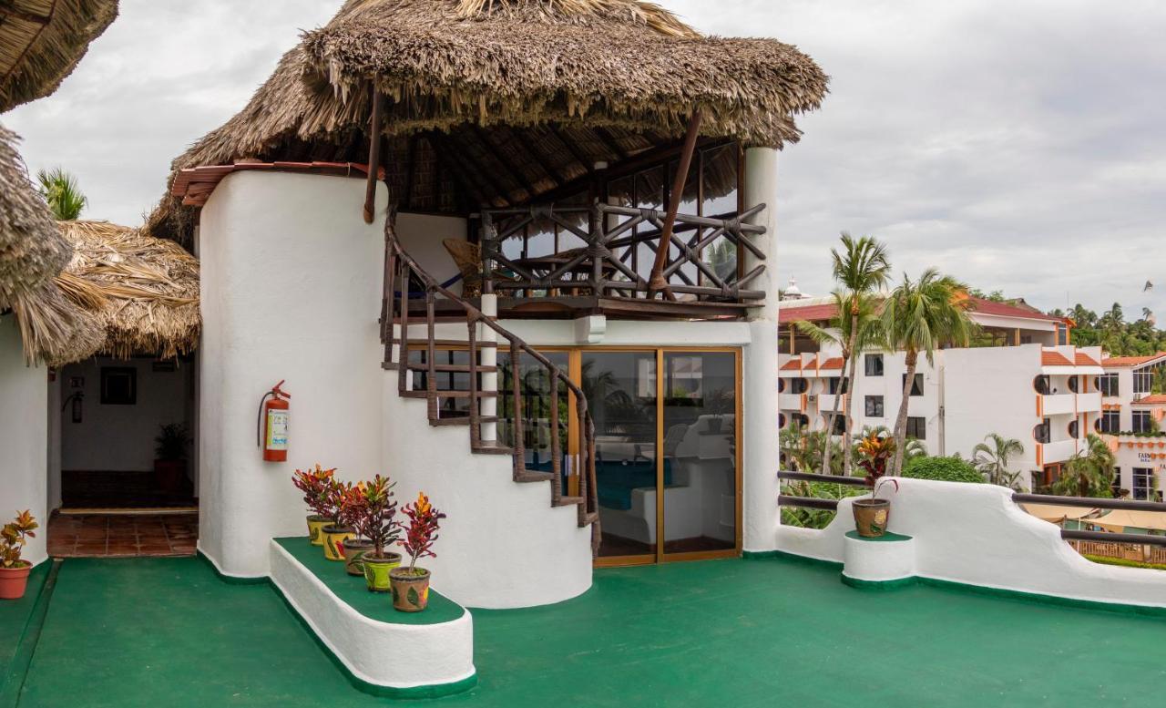 Hotel Bungalows Acuario 푸에르토 에스콘디도 외부 사진