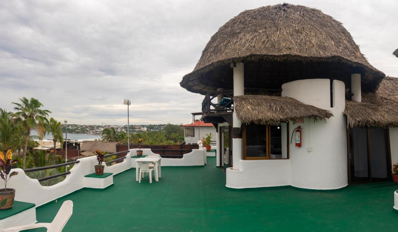 Hotel Bungalows Acuario 푸에르토 에스콘디도 외부 사진