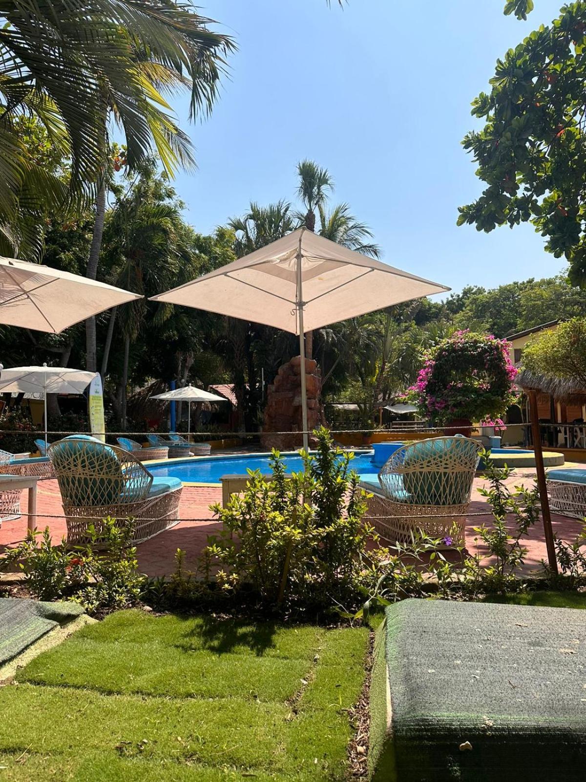 Hotel Bungalows Acuario 푸에르토 에스콘디도 외부 사진